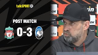 Jurgen Klopp REACTS To Liverpools 03 DEFEAT To Atalanta 😢🔥 [upl. by Leinto]