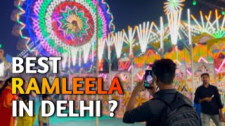 Ramleela In Delhi 2024  Sabse Acha Ramleela Kahan ho raha hai  🤔 [upl. by Ade248]