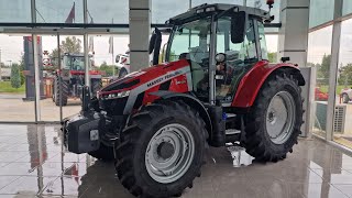 All New Massey Ferguson 5S 135 Tractor  Visual Review [upl. by Ahsinam]