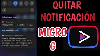 como Quitar la NOTIFICACION de Vanced MICROG 2022 [upl. by Eniretak]