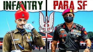 PARA SF vs INFANTRY  Work  Risk  Deployment  Action  Indian Army [upl. by Nilyram]