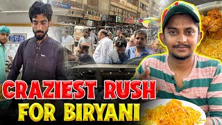 Craziest Rush For Biryani  Al Rehman Biryani Kharadar  Rehman Vlogs [upl. by Richardson]