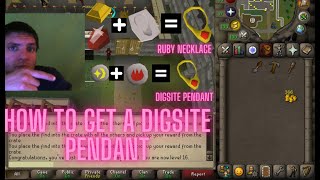 how to make a digsite pendant osrs [upl. by Harrow]