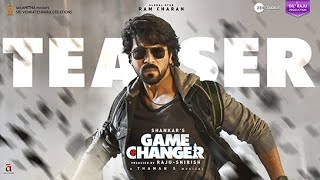 Game Changer Teaser  4K   Ram Charan  Kiara Advani  Shankar  Dil Raju  Shirish  Zee Studios [upl. by Noillimaxam]