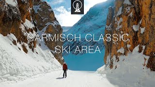 Garmisch Classic Ski Area Zugspitze amp Garmisch Cinematic Travel Video 4K [upl. by Iover533]