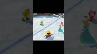 Snowballed mario nintendo gaming marioparty mariopartyjamboree [upl. by Aihsetan]