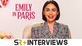 Emily In Paris Season 4 Lily Collins Talks Emilys Big Decision amp Friendship With Camille [upl. by Lrat409]