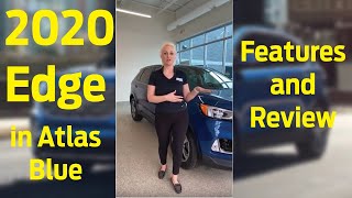 2020 Ford Edge SEL in Atlas Blue [upl. by Oriaj30]