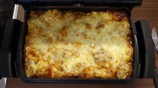 Lasagne im OptiGrill plus SnackingampBaking [upl. by Aiuqat]