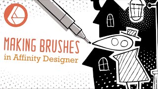 FREE Brushpack Making Custom Vector Brushes in Affinity Designer [upl. by Ralph49]