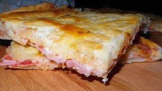 Ricetta PIZZA PARIGINA con Pasta Sfoglia  GiAlQuadrato [upl. by Ttezzil]