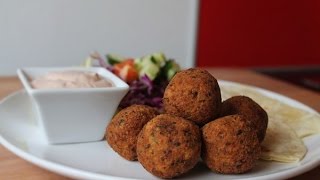 Falafel Selber Machen Rezept  Homemade Falafel Recipe  ENG SUBS [upl. by Nittirb]