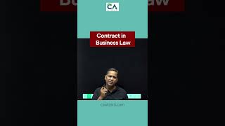 What is Contract in Business Law  Learn the Concept of Contracts  CAWizardOfficial [upl. by Durward]