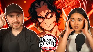 WE WERE NOT READY FOR THIS INSANITY🤯  Demon Slayer Season 4 Episode 8 REACTION [upl. by Simona6]