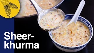 Sheer Khurma—Eid Special Sweet Semai Recipe [upl. by Ettezzil576]