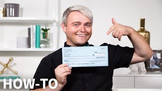 How to Read a Check Explained in 90 Seconds  How to  GBR [upl. by Stanford140]