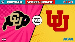 Colorado Buffaloes vs Utah Utes  NCAA College Football 2024  NCAAF Live Score Update today [upl. by Macguiness]