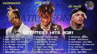 XXXTENTACION JUICE WRLD SKI MASK THE SLUMP GOD POP SMOKE LIL PEEP TOP GREATEST HITS 2021 [upl. by Annas]