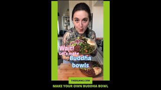 How To Make A Buddha Bowl  Make Your Own Buddha Bowl Shorts [upl. by Nuawad]