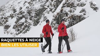 Conseils  comment bien utiliser les raquettes à neige [upl. by Laraine]