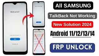 Finally New Solution 2024  All Samsung FRP Bypass Android 11121314 Without Pc  No Tool [upl. by Saleme142]