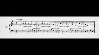 Konrad Max Kunz 18121875 200 Short TwoPart Canons Op 14  No 15 [upl. by Zoila]