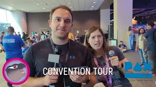 PAX West Show Floor Tour Part 1 [upl. by Aronoh737]