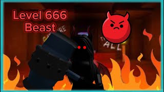 THIS LEVEL 666 BEAST SHOWS NO MERCY 👹Roblox Flee the Facility [upl. by Noemys]