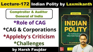 L172 Comptroller amp Auditor General of India Role Criticism amp Challenges  Polity by Laxmikanth [upl. by Westphal]