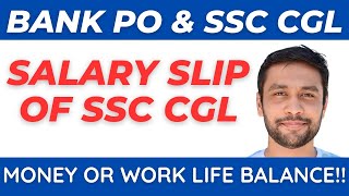 Left Bank PO amp Joined SSC CGL  SSC CGL Latest Salary Slip 2024 With Allowances  Banker Couple [upl. by Lanrev]