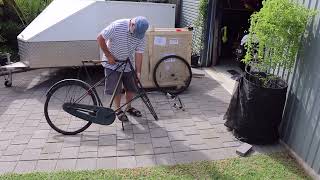 Unboxing and assembly of my 1914 Dursley Pedersen Veteran Bicycle [upl. by Ahsela498]