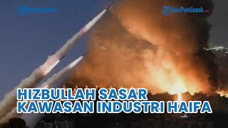 UPDATE❗ Puluhan Roket Hizbullah Sasar Kawasan Industri Haifa [upl. by Etnovert758]