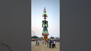 Biggest Ravan  Dwraka Sec10 2024  shorts delhi ravan dusshera2024 [upl. by Enaht]