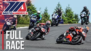 MotoAmerica Supersport Race 2 at Ridge 2022 [upl. by Yevette]