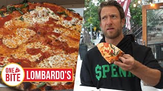 Barstool Pizza Review  Lombardos Brooklyn NY Bonus Crypto Guy [upl. by Eilac]