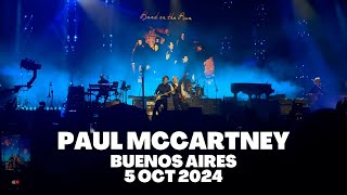 Paul McCartney  Buenos Aires Oct 5th 2024 Full Concert Highlights [upl. by Sheri]