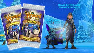 Wizard101 20k Crowns Winter Witch Pack Opening [upl. by Yud]