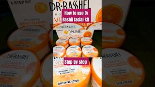 How to Use Dr Rashel Facial Kit Step by StepDrRashel FacialKit SkincareRoutine StepByStepGuide [upl. by Assirahc]