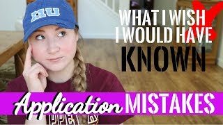 11 Grad School Application Mistakes  What I WISH I Would Have Known When Applying [upl. by Mechelle377]