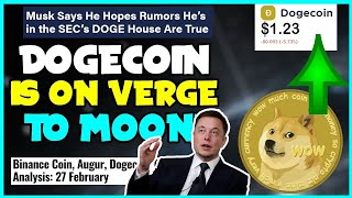 This Changes Everything For Dogecoin PRICE 🥶 ELON MUSK Whale Now TRUMP SPEECH 👊PRICE PREDICTION [upl. by Orsa875]