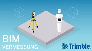 Vermessung mit Robotic Total Station amp BIMSoftware ►Schneller amp präzise abstecken  Trimble [upl. by Arick304]