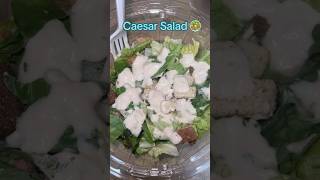 CAESAR SALAD salad caesars foodie youtubeshorts food subscribe delicious deliciousfood fyp [upl. by Atauqal]