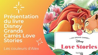 Présentation du livre Disney Grands Carrés Love Stories [upl. by Dorelle655]