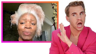 Hairdresser Reacts To People Trying To Go Platinum Blonde At Home [upl. by Catlee]