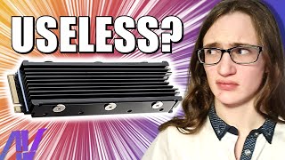 Do You NEED an NVMe SSD Heatsink Best M2 Heatsink Test [upl. by Marlee186]