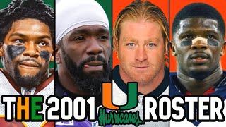 Can The 2001 Miami Hurricanes Roster Win The Superbowl [upl. by Yenruoc]