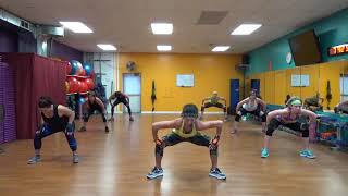 45 minute HIIT ALL CARDIO class [upl. by Tedmann]