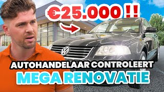 Autohandelaar controleert mega renovatie van €25000 [upl. by Annaya]