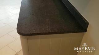 Steel Grey Leather Granite Worktops [upl. by Retrac]