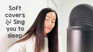 ASMR Soft Covers  INSPIRATIONALCHRISTIAN SONGS  Singing you to sleep  Queen Mia AU [upl. by Llenoil]